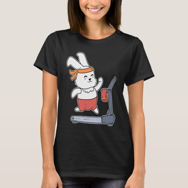 T-shirt Gym Bunny Gym Buddy (Devant)