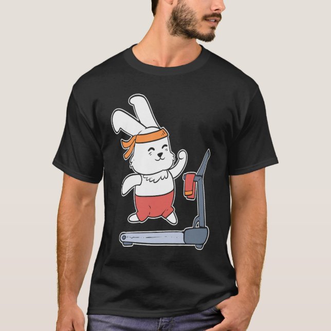 T-shirt Gym Bunny Gym Buddy (Devant)