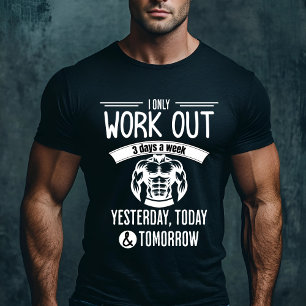 T-shirt Gym D'Entraînement Drôle