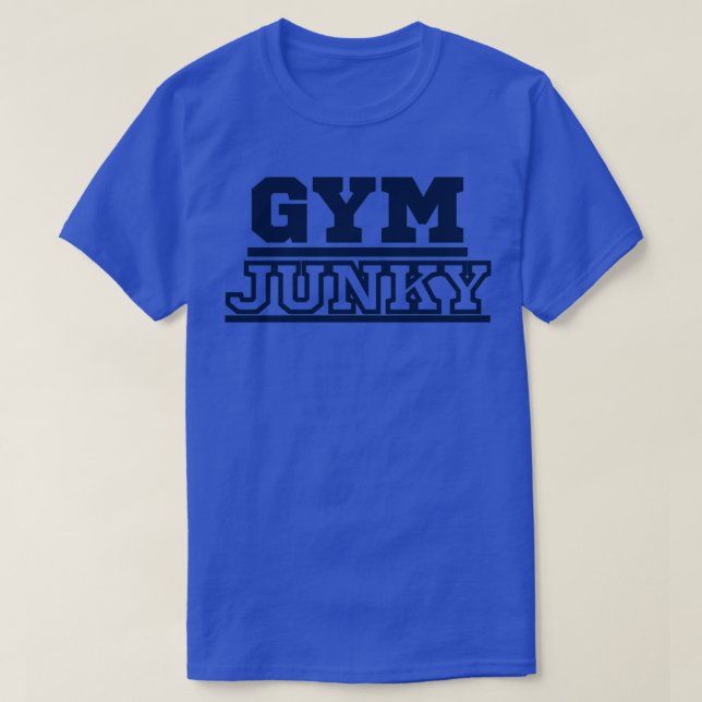T-SHIRT GYM JUNKY 11 (Design devant)