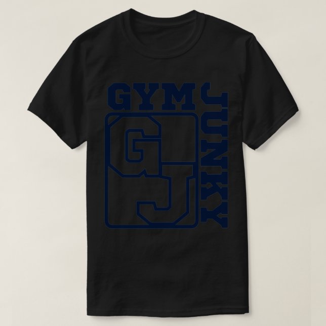 T-SHIRT GYM JUNKY 3 (Design devant)