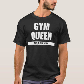 T-shirt Gym Queen Gains Bodybuilding Gym Fitness Motivatio