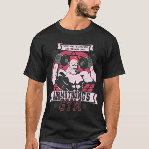 T-shirt Gym Strong Arm vintage