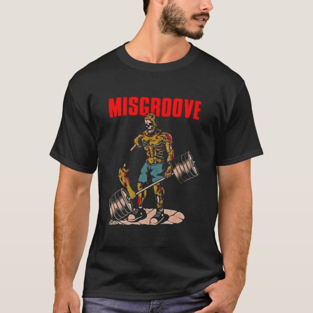 T-shirt Gymnase Misrainage Poids Bodybuilding Fitness W (Devant)