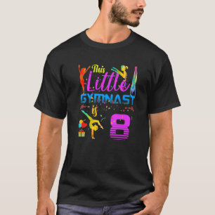 T-shirt Gymnases Little 8 Anniversaire Flip Jump Tumble