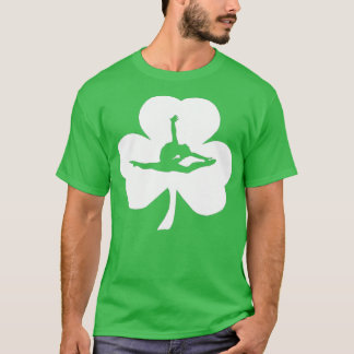 T-shirt Gymnast Irish Shamrock Gymnastics St Patricks