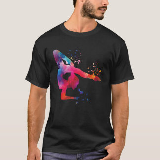 T-shirt Gymnaste avec filles au sol Gymnastique rythmique