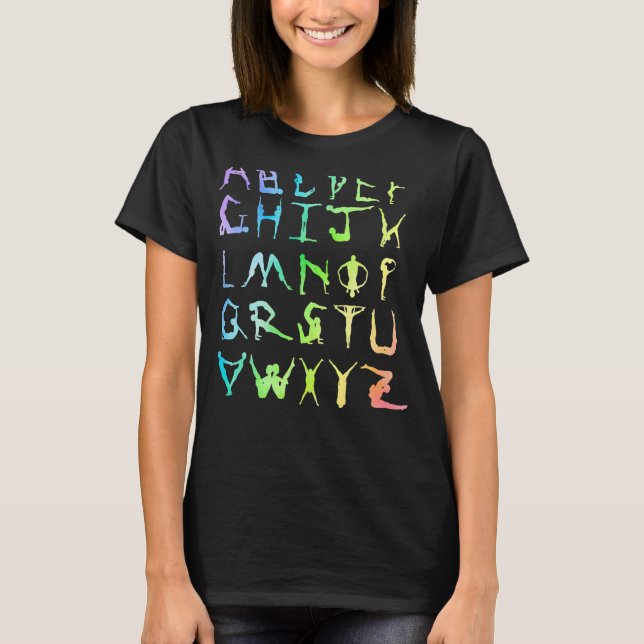 T-shirt Gymnaste Graphique Rétro Gymnaste Gymnastique Acro (Devant)
