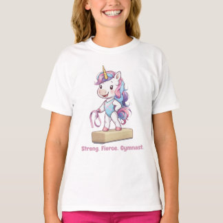 T-shirt Gymnastics Girls Tee 