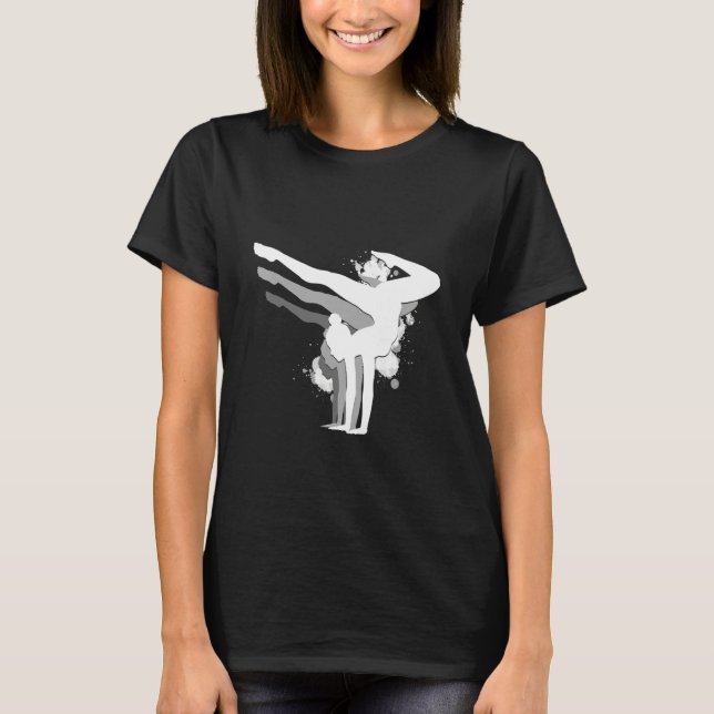 T-shirt gymnastics gymnsatics gymnastics coach sports club (Devant)