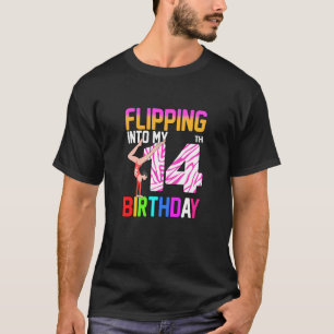 T-shirt Gymnastique 14e anniversaire Quatorze 14 ans Gymna