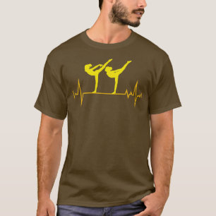 T-shirt Gymnastique artistique Gymnaste pulse cardiaque