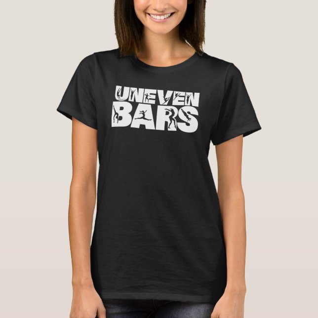 T-shirt Gymnastique Barres Inégales Note Parfaite 10 Love  (Devant)