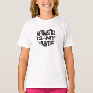 T-shirt gymnastique de la Saint Valentin