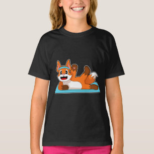 T-shirt Gymnastique de Yoga Fox Fitness