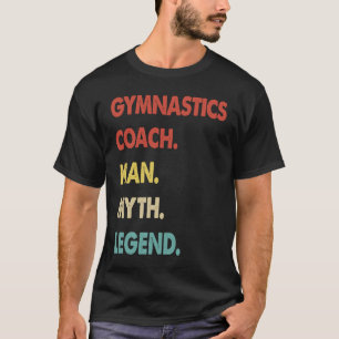 T-shirt Gymnastique Entraîneur Homme Mythe Légende 1