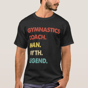 T-shirt Gymnastique Entraîneur Homme Mythe Légende 1