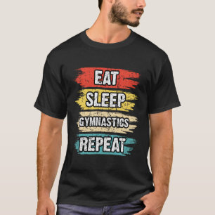 T-shirt Gymnastique Femmes Ados Gymnaste Dance Ret