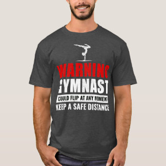 T-shirt Gymnastique Gymnaste Backflip Dance Sports amusant