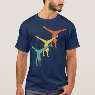 T-shirt Gymnastique gymnastique tir à roues