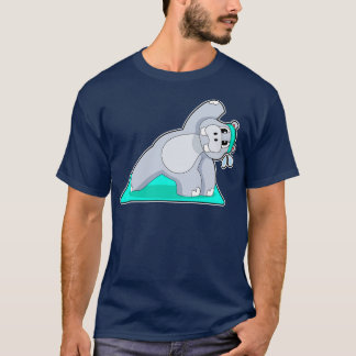 T-shirt Gymnastique hippo-yoga