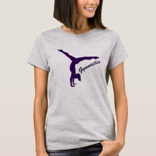 T-shirt Gymnastique pourpre