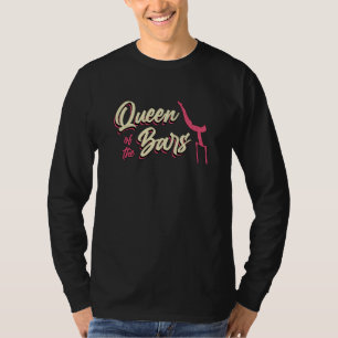 T-shirt Gymnastique Reine Des Bars Faisant Faisceau De La
