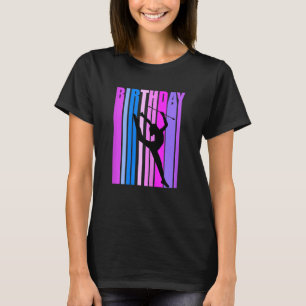 T-shirt Gymnastique rythmique rétro femmes Baton Twirling 