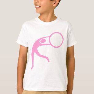 T-shirt Gymnastique rythmique - rose