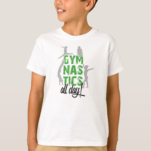 T-shirt Gymnastique Toute la journée ・ Manche longue (Devant)