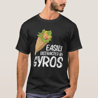 T-shirt Gyros Drôle Homme Femme Gyro Viande Pita Doner Keb