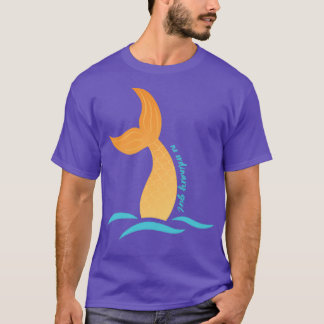 T-shirt H2O No Ordinaire Girl Mermaid Tail Wave Ocean