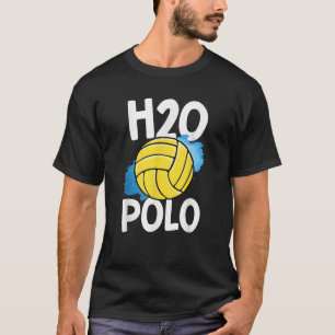T-shirt H2O Polo Water Polo Drôle Joueur Ball Swim Hommes 