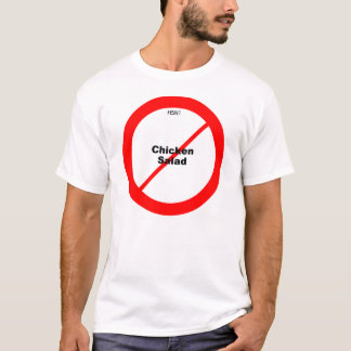 T-shirt H5N1 aucune salade de poulet