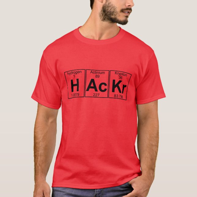 T-shirt H-C.A.-Kr (hackr) - complètement (Devant)