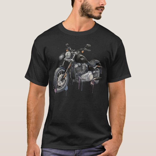 T-shirt H.D moto (Devant)