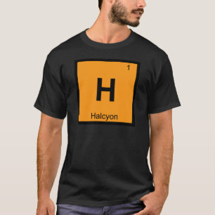 T-shirt H - Halcyon Chimie Grecque Symbole du tableau péri