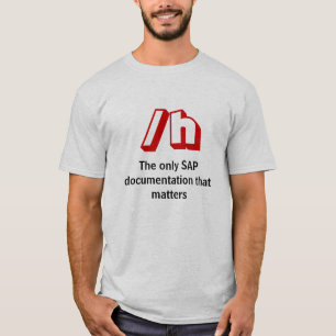 T-shirt /h, la seule documentation de SAP qui importe