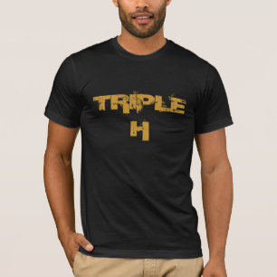 T-shirt H triple
