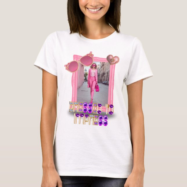 T-shirt Habillé pour impressionner (Devant)