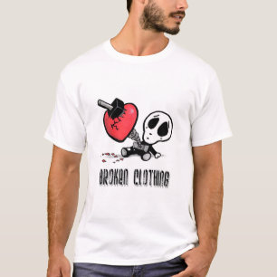 T-shirt habillement cassé