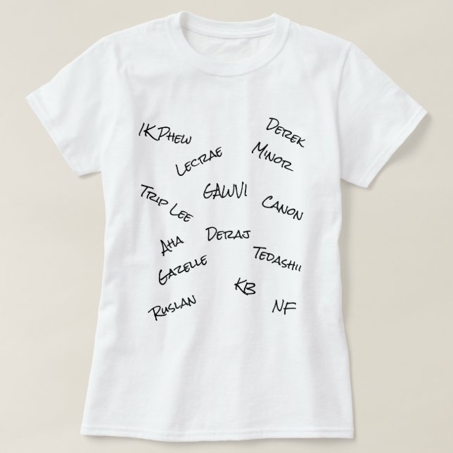 T-shirt Habillement chrétien (Design devant)