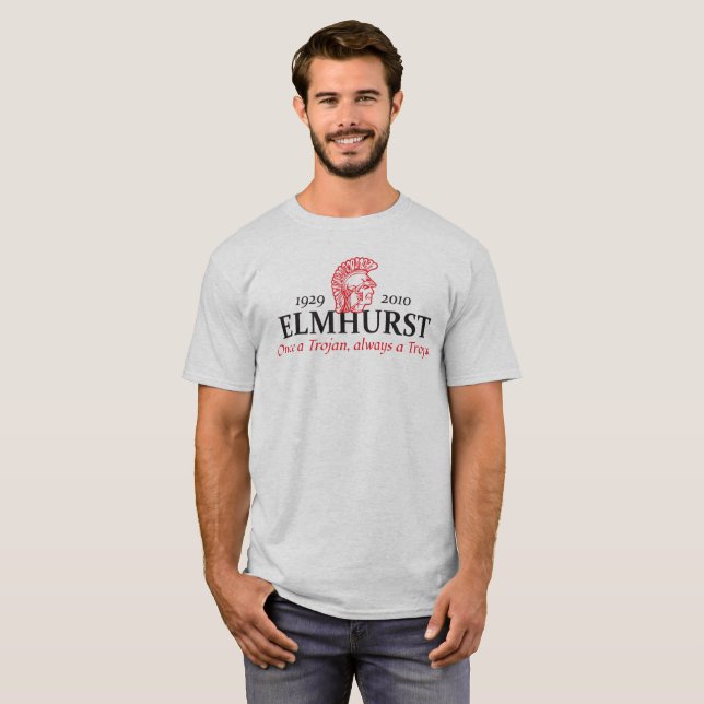 T-shirt Habillement d'anciennes élèves d'Elmhurst (Devant entier)