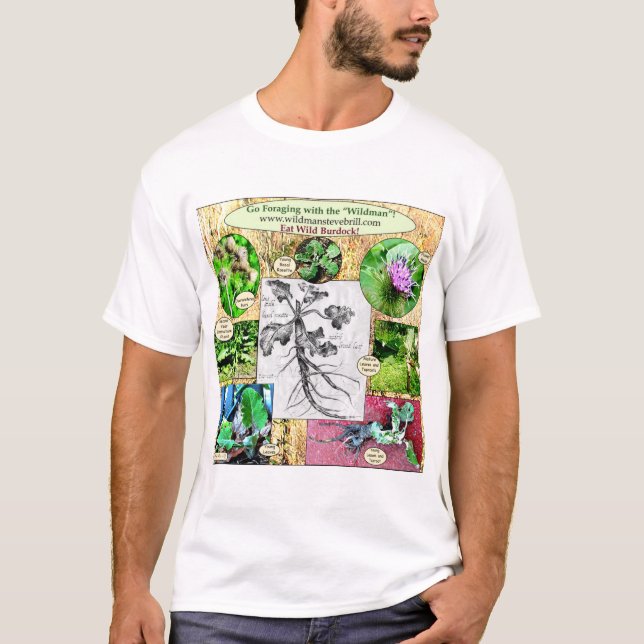 T-shirt Habillement de bardane d'usage ! (Devant)