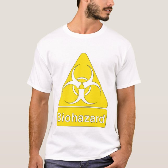 T-shirt habillement de biohazard (Devant)