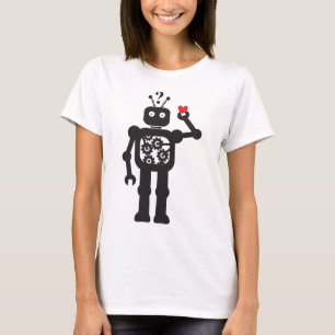 T-shirt Habillement de Bot de coeur