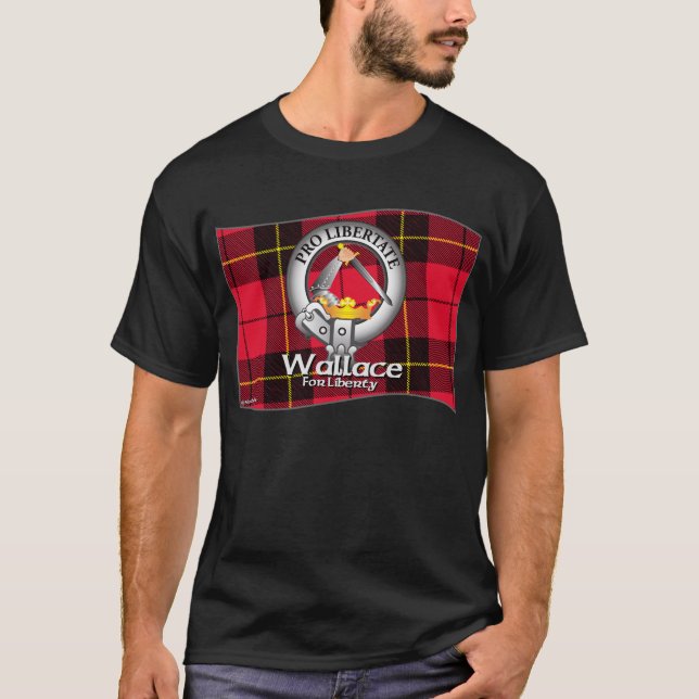 T-shirt Habillement de clan de Wallace (Devant)