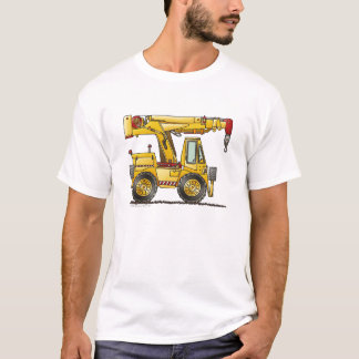 T-shirt Habillement de construction de camion de grue