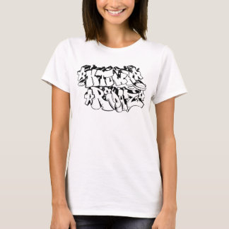 T-shirt HABILLEMENT de la VILLE RIDAZ de H - noir À HAUTES