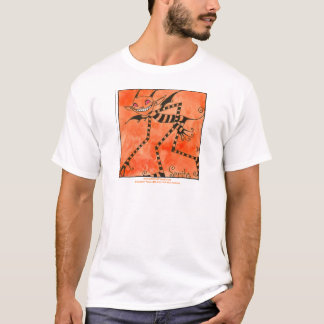 T-shirt Habillement "de lutin de rayure"